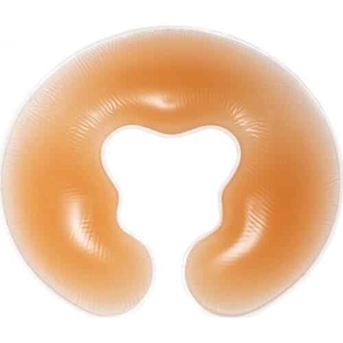 1pcs 650g Soft Silicon Spa U Shape Massage Pillow Spa Gel Pad Face Relax Body Massage Cradle Cushion Health Care