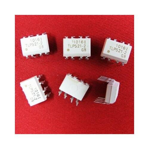 10PCS /lot TLP521-2 TLP521 P521-2 TLP521-2GB DIP-8 DIP DIP8 original In Stock