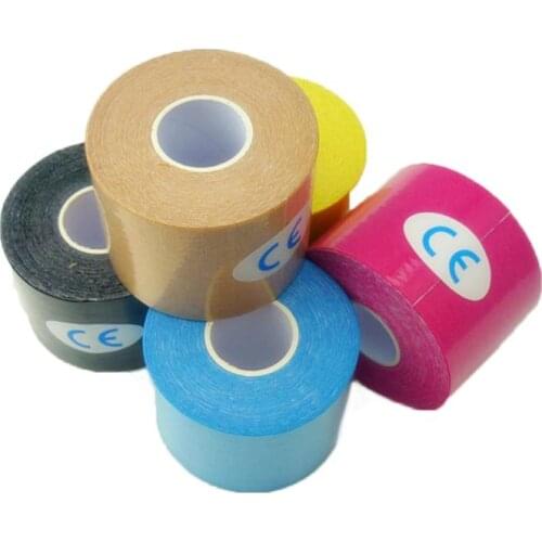 5M*5CM Kinesiology Tape Athletic Muscle Support Sport Physio Therapeutic Tape Elastic Sports Bandage Muscle