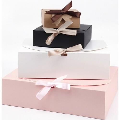 5Pcs Gift Box Kraft Candy Box Small Cardboard Box Decoration Wedding Party Supplies Packaging Box Handmade