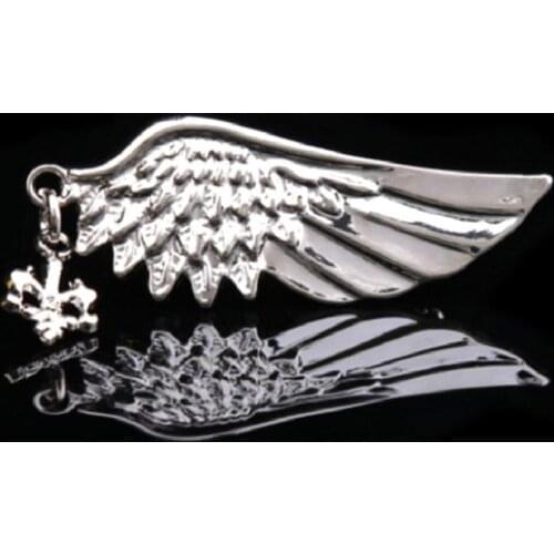 50% Dropshipping!!Retro Alloy Single Wing Shape Brooch Pin Men Jewelry Decor Clothes Accessories