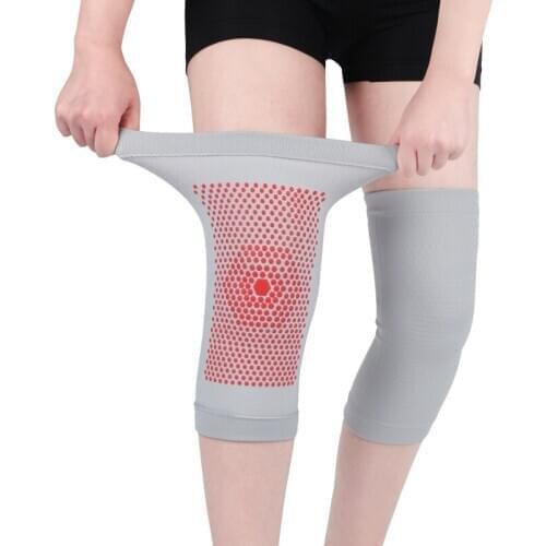 1 Pair Long Cashmere Warm Kneepad Wool Knee Support Men Women Cycling Lengthen Protector Pad Knee Pads