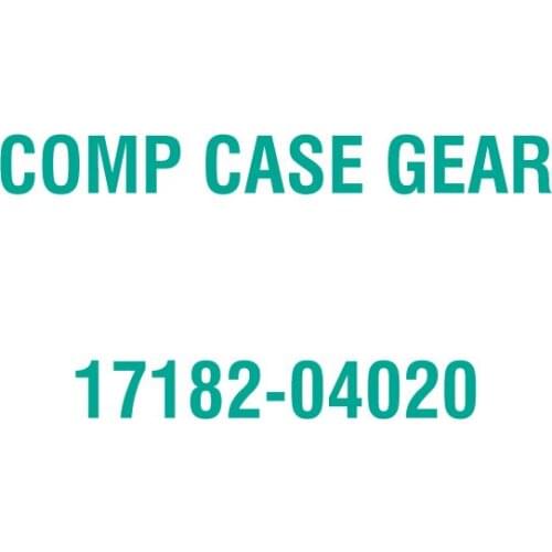 For Kubota 17182-04020 COMP CASE GEAR