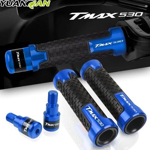 For YAMAHA TMAX530 Motorcycle T-MAX TMAX 530 2006-2016 2007 2008 2009 2010 handlebar grip handles hanle hand bar grips ends part