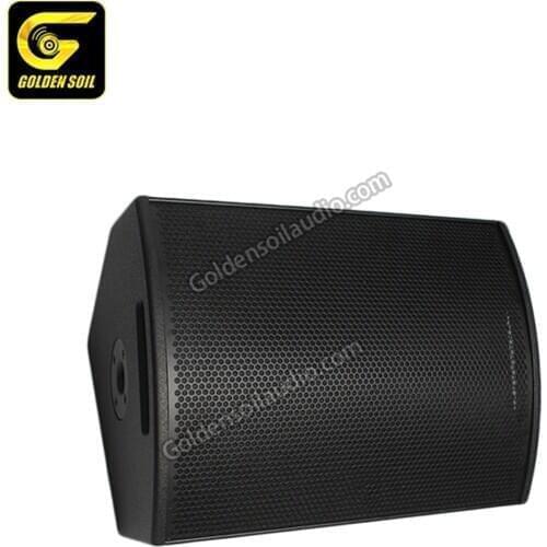 Goldensoil Audio CA12A 12'' Active Full Range Coaxial Monitor Terbaik 12 Inch Stage Monitor Speaker