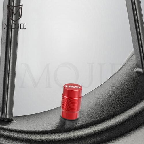 Motorcycle CNC Vehicle Wheel Tire Valve Air Port Stem Caps Covers Plug For Honda CB500 CB 500 FA XA CB500F CB 500 F CB500 F