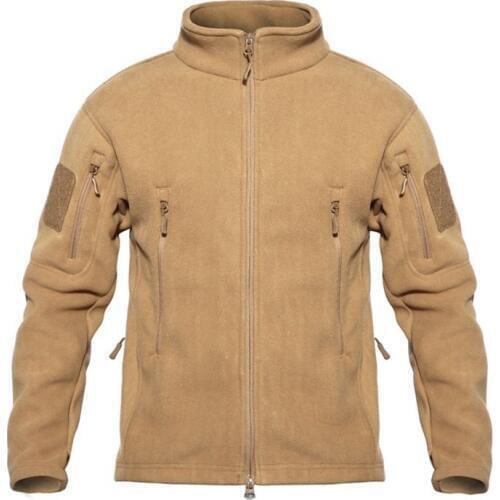 TAD Winter Warm Fleece Tactical Jackets Men Military Windproof Thicken Multi-pocket Jackets Casual Hoodie Coat Clothing