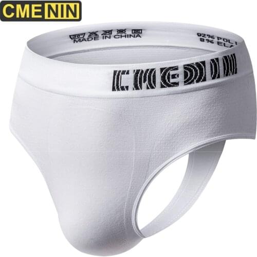 CMENIN Mens Sexy Underwear Thong Mens Jockstrap G String Sissy Lingerie for Men Gay Male Panties Underwear Mens String Pouch