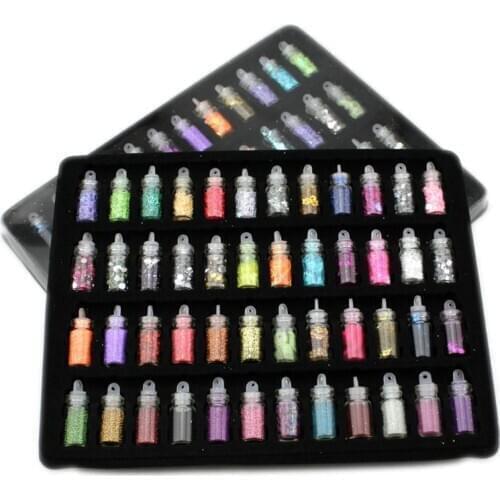 2020 New 48Pcs Slime Beads DIY Kit Slime Filler Toys Slime Charms For Fluffy Foam Slime Lizun Slime Accessories Supplies