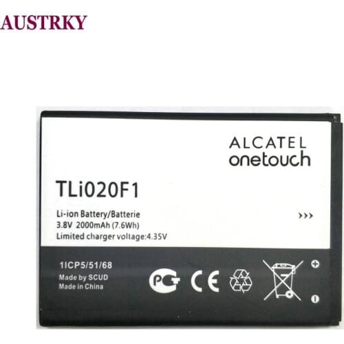 New 3.8V 2000mAh For Alcatel 5010 5010D OT5010 OT5010D Battery
