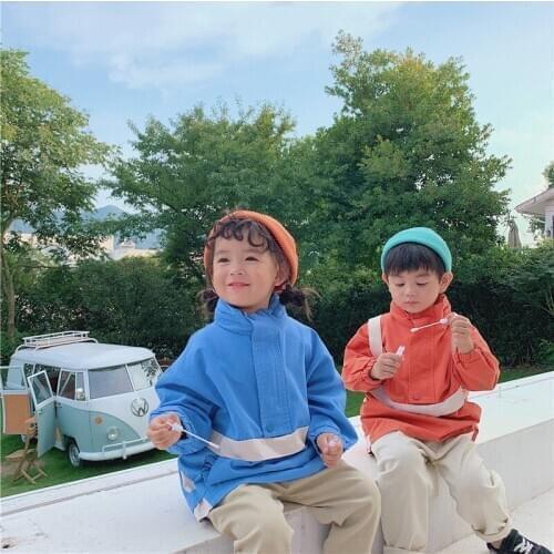 2 3 4 5 6 7 Years Toddler Boys Coat Autumn Mandarin Collar Panelled Jackets Coat For Baby Boy Kids Casual Outwear New Arrival