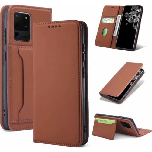 Funda Flip Case for Samsung Galaxy S21 Ultra S20 FE Note 20 Ultra A51 A71 A52 A72 5G PU Leather Card Slot Coque Phone Case Cover