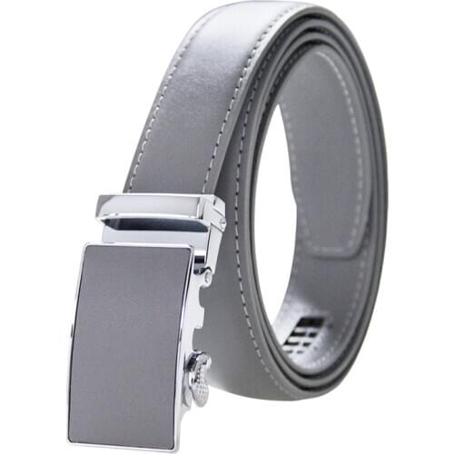 High Quality Men Belt Leather Dress Belt for Men Jeans Holeless Automatic Sliding Buckle Belts Belts For men Adjustable Belt