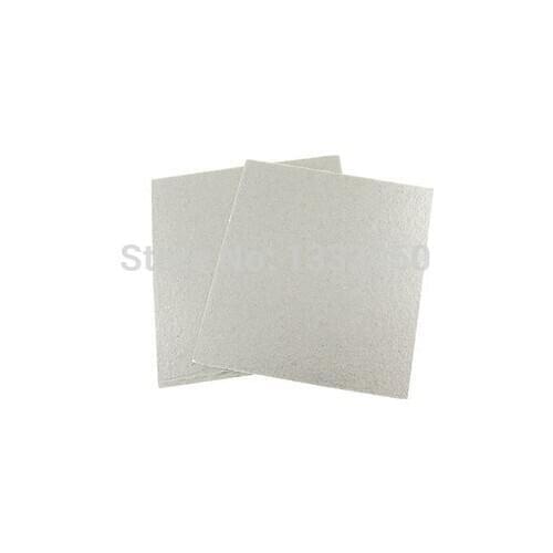 2 x Silicone Resin Mica Paper Sheets Plates for Microwave Oven 10*12cm
