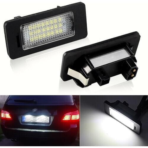 2Pcs Canbus Led Number Plate For BMW Number License Plate Light Lamp white For BMW E39 M5 E70 E71 X5 X6 M5 E90 E92 E93 M3