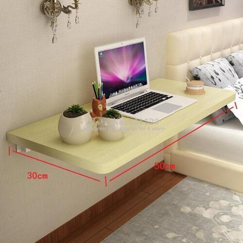 35% Household Simple Wall Table Folding Table Dining Table Wall Hanging Wall Computer Desk Desk Wall Table