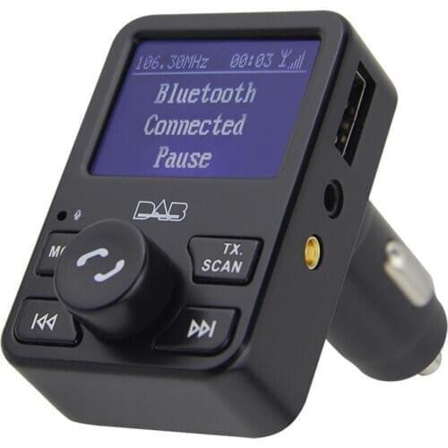 5V USB Car DAB/DAB+ Radio Adapter Bluetooth Digital MP3 Player FM Music Receiver DAB/DAB+ Radio Adapter Car Accessories