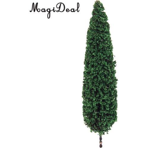 6.3 Inch White Poplar Model Tree for Wargame Train Garden Park Street Village Scene Scenery Model Building Layout O