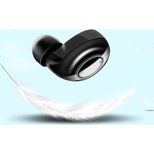 Wireless bluetooth headset mini in-ear earbuds with LED charging display touch earphones for games, music, business sports
