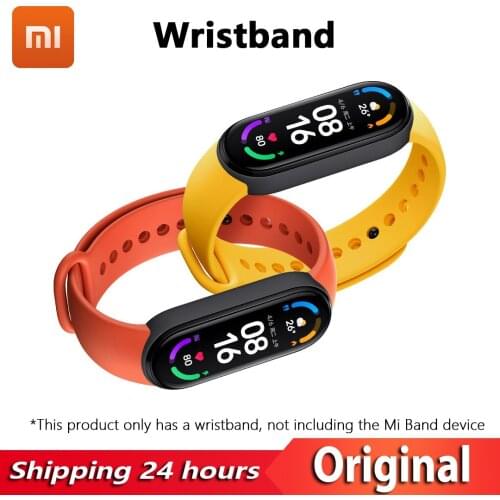 YOUPIN Xiaomi Mi Band 6 Wristband TPU material Light Comfortable Smooth Anti-Fall off 8 Colors Available
