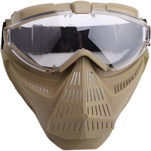 Airsoft Paintball Mask Goggle Protective Mask Military Tactical Shooting Mask