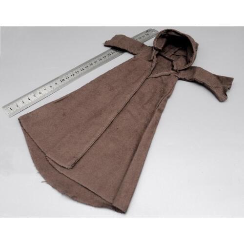 1/6 Scale Brown Cloak War Robe for 12''Action Figures Bodies Accessories