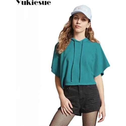 YUKIESUE Women's Hooded T-shirts