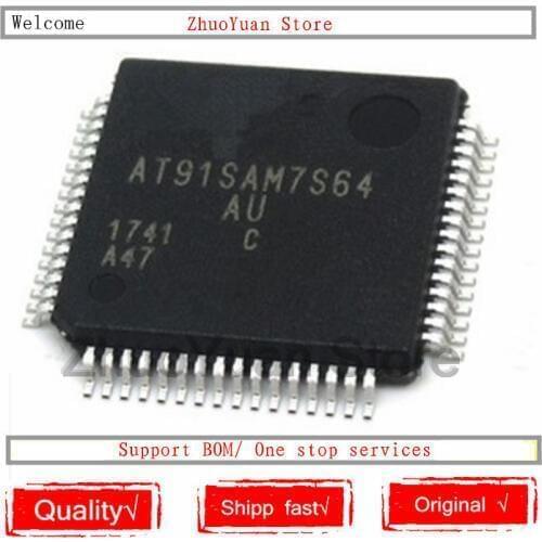 1PCS/lot AT91SAM7S64 AU AT91SAM7S64-AU TQFP64 IC chip New original In stock