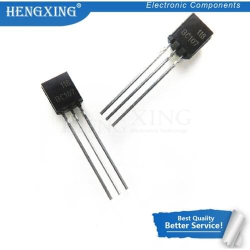 10pcs/lot BC107 C107 TO-92 new original In Stock