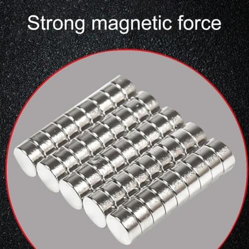 30Pcs 6x3mm N52 Strong Magnetic Round Disc Block Rare Earth Neodymium Magnets for Acoustic Field Electronics