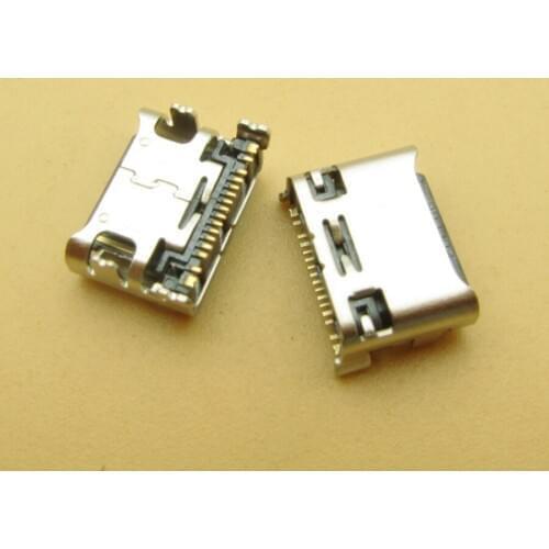 50pcs For Samsung A80 A805F A90 A905F USB Charging Port Connector Socket Mobile Phone Data Interface Replace