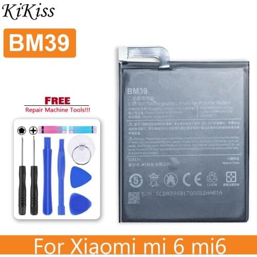Battery BM39 For Xiaomi Xiao Mi 6 Mi6 Battery 3250mAh BM 39 BM-39 with Track Code