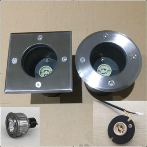 Free shipping 7W Dimmable LED Underground Lamps Buried lighting LED Underground Light Outdoor Recessed DC12V/AC85-265V 1PCS