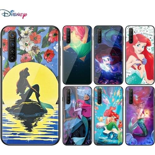 Disney Cartoon Animation The Little Mermaid For OPPO A93 A92 A73 A53S A52 A32 A31 A12E A1K Find X2 X3 Pro Lite Neo Phone Case