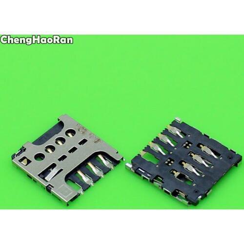 ChengHaoRan 10pcs For Nokia Lumia 620 625 N625 SIM Reader Card Slot Holder Tray Port Replacement Repair Part