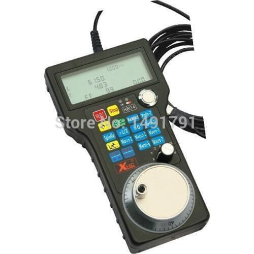 CNC Mach3 USB Handwheel 4 Axis Pulse 50PPR Optical Encoder Generator MPG Pendant for CNC Router