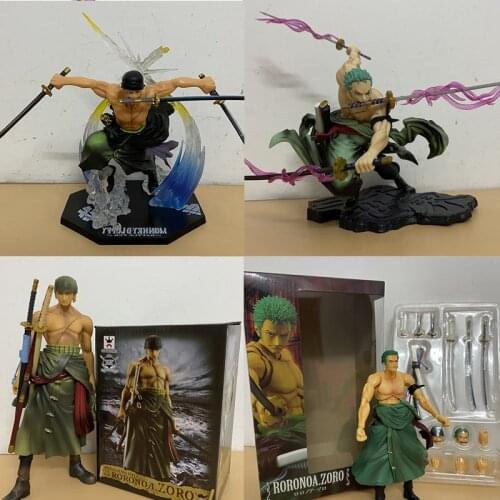 Roronoa Zoro Action Figure Japanese Anime One Piece Figurine Collection Model Toys Gift