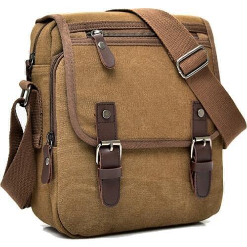 New Man Urban Daily Carry Bag High Quality Men Canvas Shoulder Bag Casual Travel Mens Crossbody Bag Male Messenger Bags