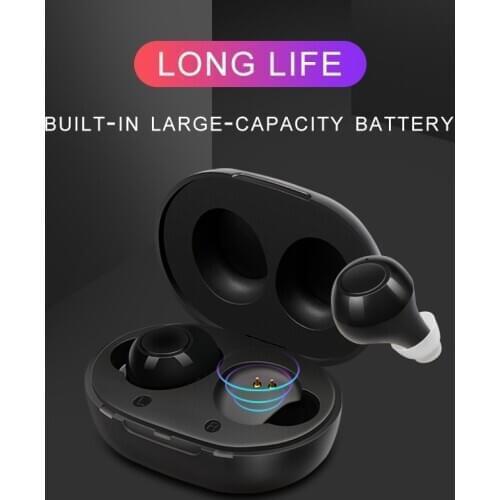 Newest Mini Hearing Aids Ear Sound Amplifier Hearing Aid Tiny Voice Aid Invisible Hearing Aid Ear Care Elderly Thanksgiving Gift