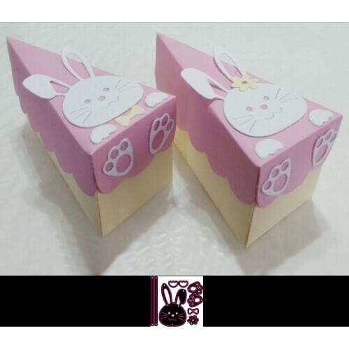 New Easter Bunny craft die metal cutting die scrapbook stamp carving paper card stamping die new DIY die