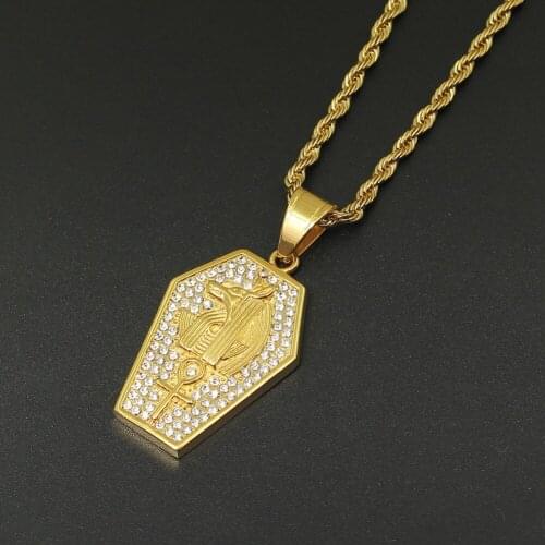 Stainless Steel Pendant Jewelry Necklace Hip Hop Jewelry for men SN163