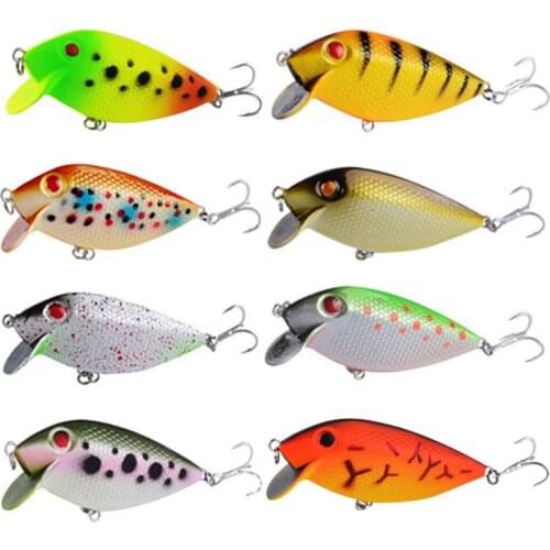 Fishing Lure Bait Floating Water 8-color 8cm/10.12g Artifical Bait For Sea Fishing Pesca Outdoor Sport Accessories Fishing Lure