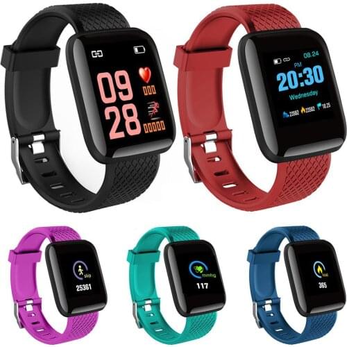 1.3inch Screen Heart Rate Monitor Pedometer Sport Smart Bracelet for Android iOS