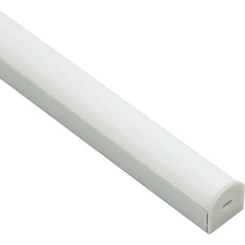 120 degree Led Tape Light Channel Aluminium Profile Gypsum Wall decoration with OVAL diffuser for Led Strip for kitchen cabinet