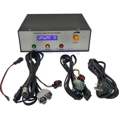 CRP860 common rail pump tester for Bosch Denso Delphi CAT diesel pump CP1 CP2 CP3 HP0 HP3 HP4 common rail pressure control
