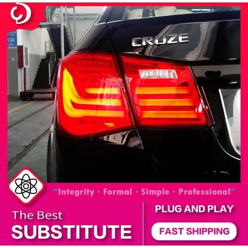 AKD Car Styling Taillights for Chevrolet Cruze 2009-2016 LED Tail Light DRL Tail Lamp Turn Signal Rear Reverse Brake