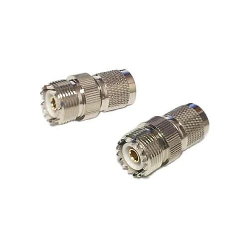 1pc NEW TNC Male Plug to UHF Female Jack RF Coax Adapter convertor Straight Nickelplated wholesale