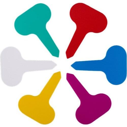 100PCS Colorful PVC Gardening Labels Plant Markers Garden Bonsai Creative Funny Tags Sign