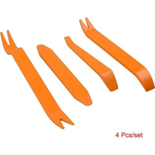 4 pcs/lot Car Fastener Removal Tool Trim Dash Removal Rivet Clips Car Door Panel Installer Cover Car Trim Removal Tools Kit