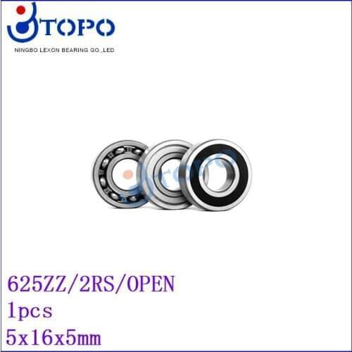 5*16*5mm Deep Groove Ball Bearings625 ZZ/2RS/OPEN